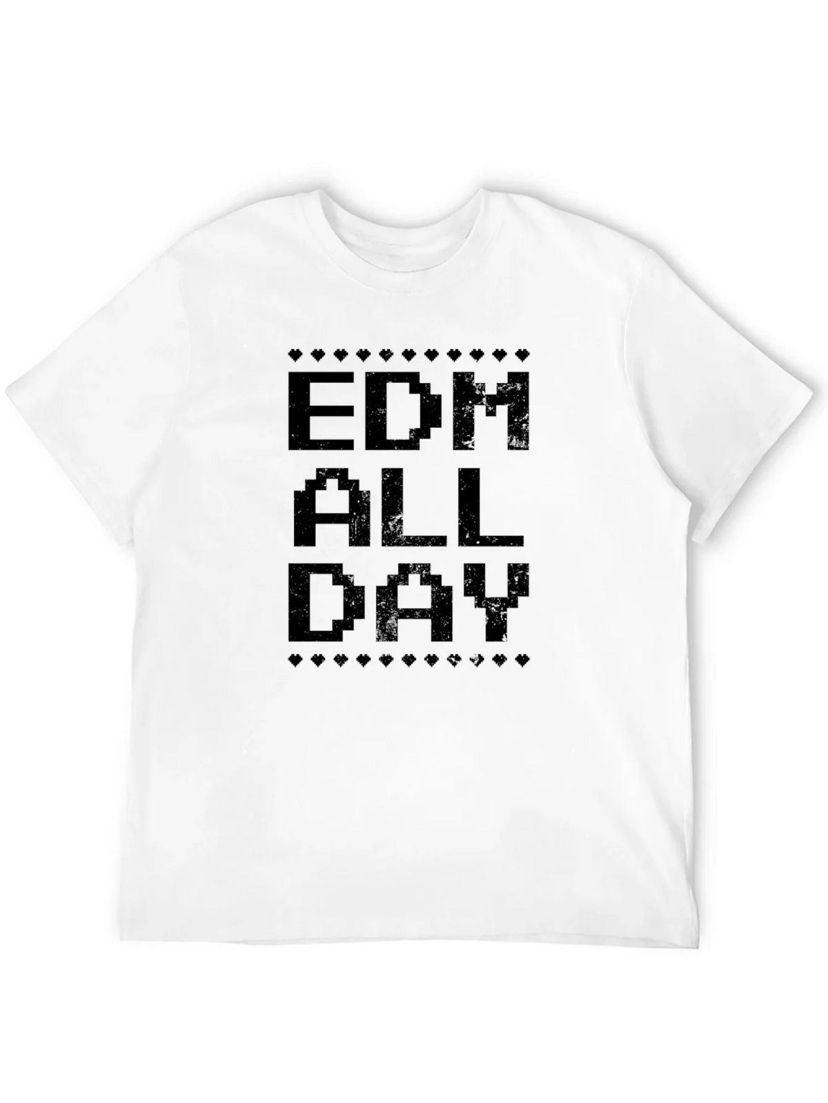 EDM All Day Pixel Tee - Cool Music Festival Shirt product image 3