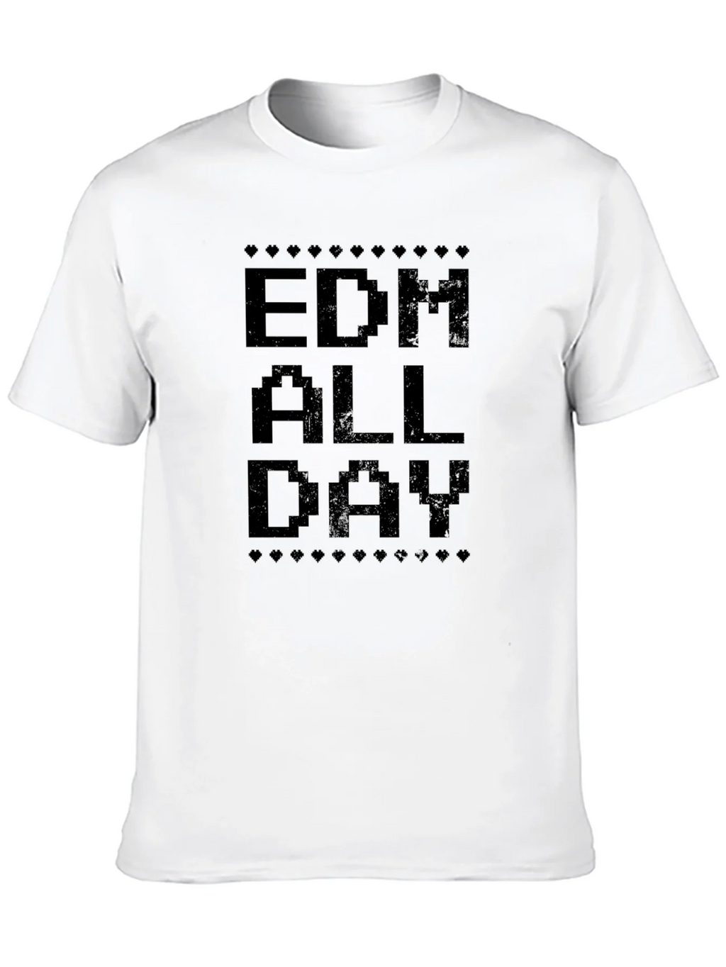 EDM All Day Pixel Tee - Cool Music Festival Shirt product image 12