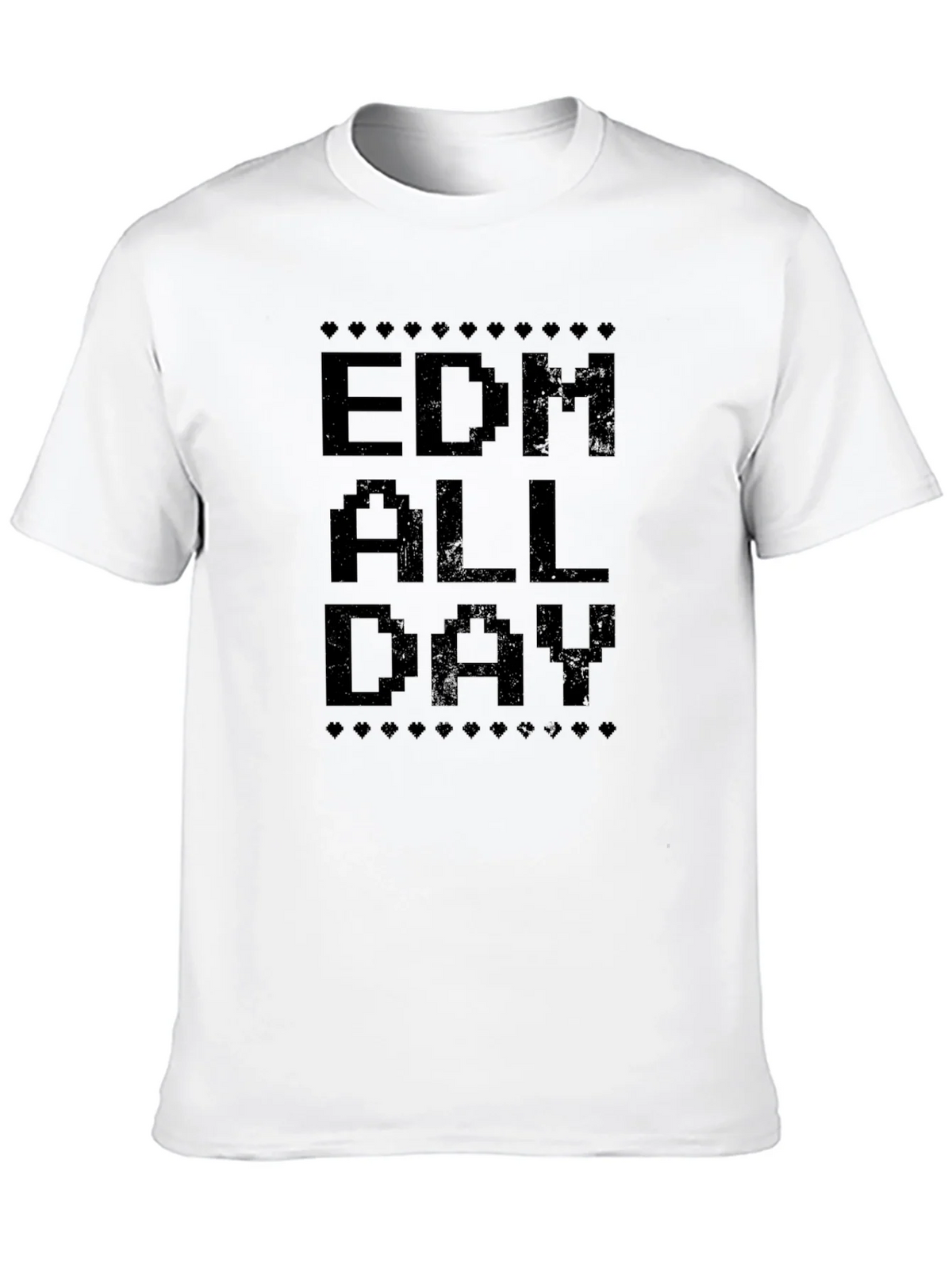 EDM All Day Pixel Tee - Cool Music Festival Shirt product image 12