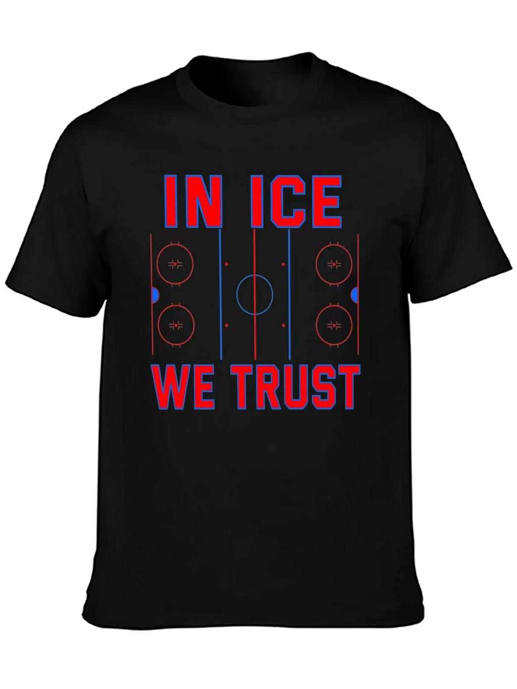 In Ice We Trust Hockey T-Shirt product image 6