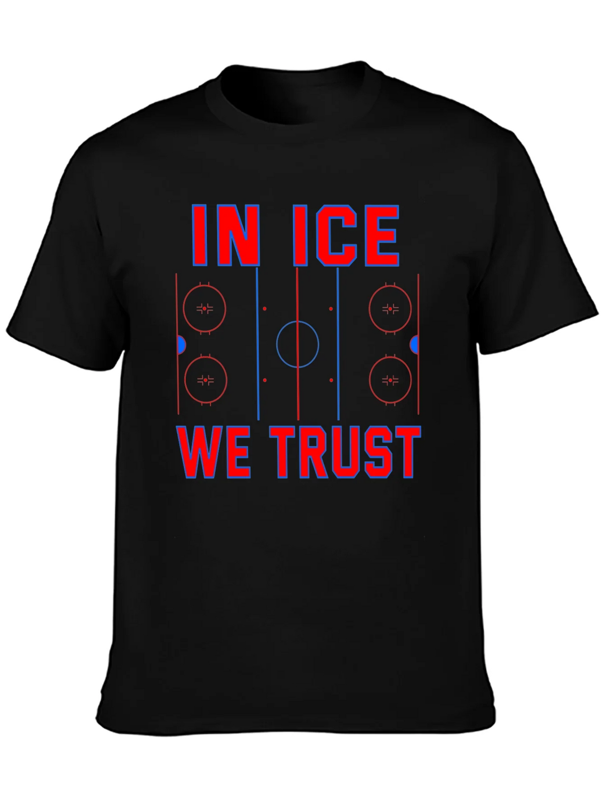 In Ice We Trust Hockey T-Shirt product image 6