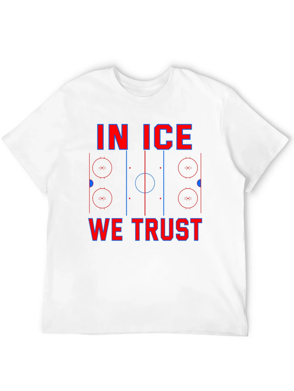 In Ice We Trust Hockey T-Shirt product image 3