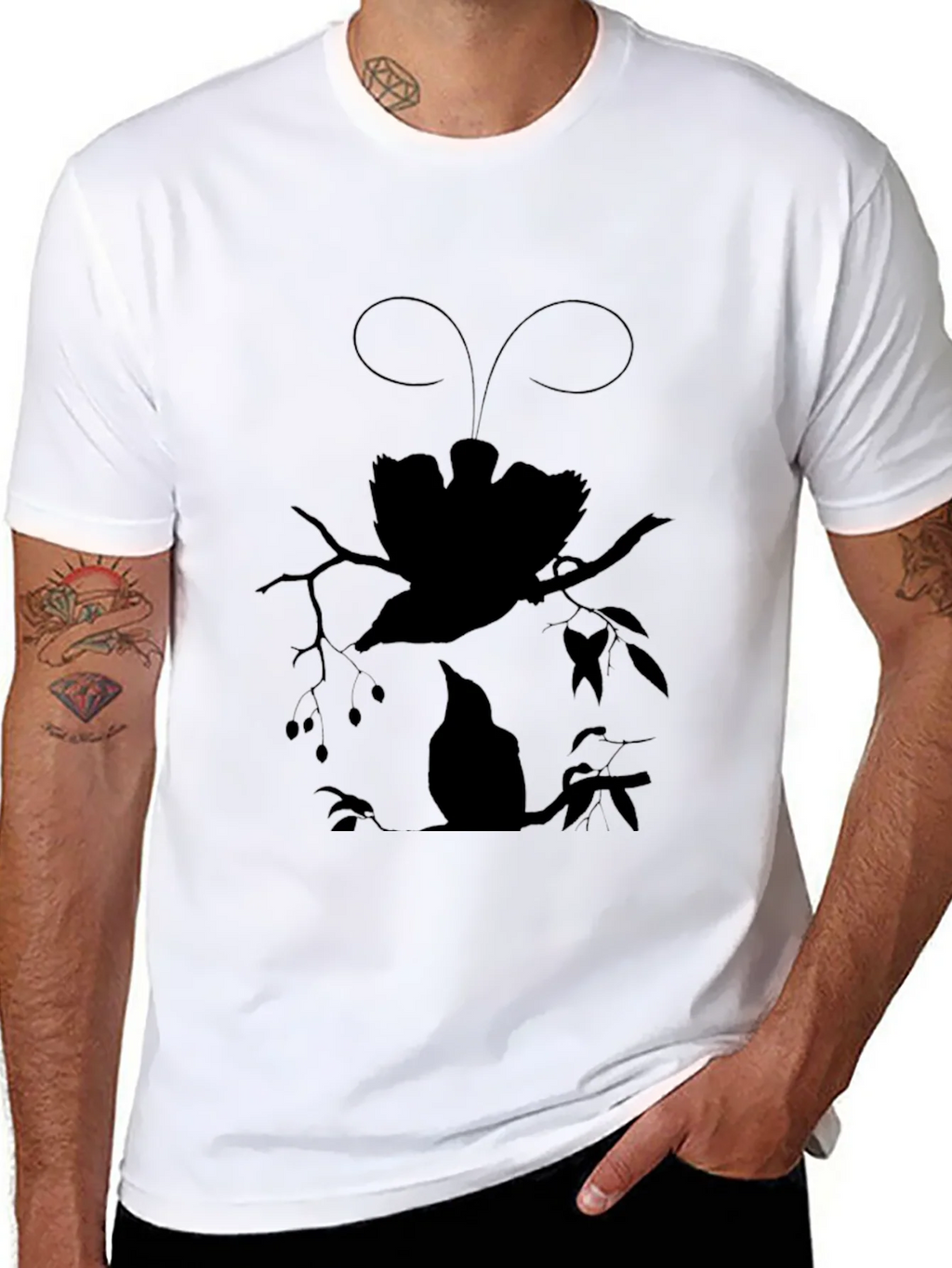 Silhouette Birds T-Shirt product image 10