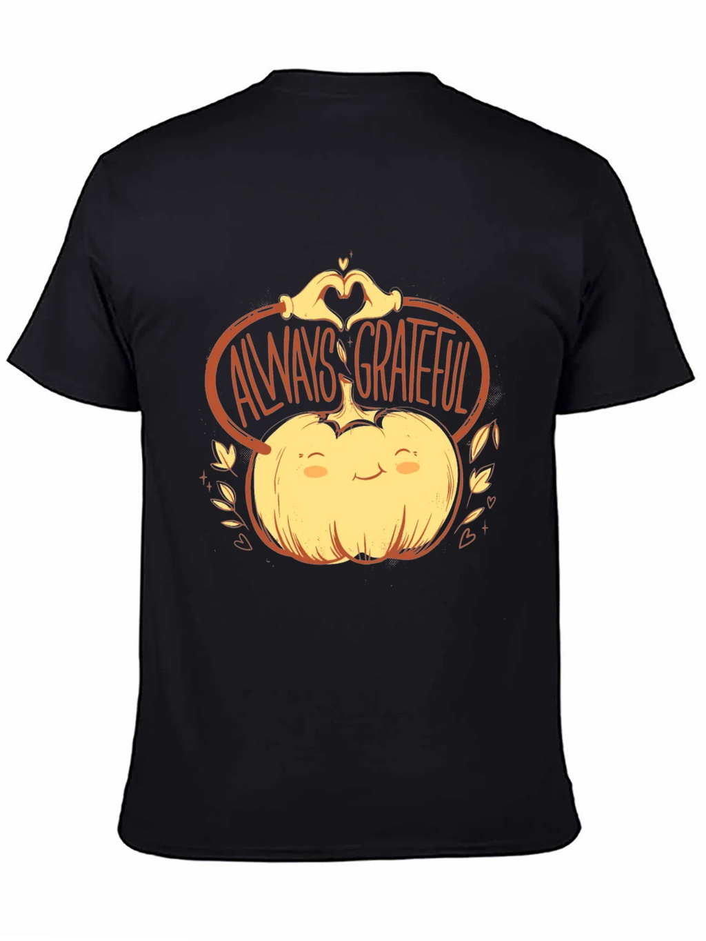 Always Grateful Pumpkin Graphic Tee - Thanksgiving product image 7