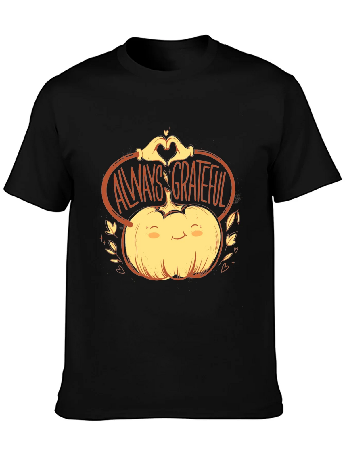 Always Grateful Pumpkin Graphic Tee - Thanksgiving product image 6
