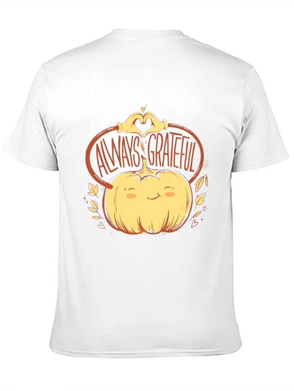 Always Grateful Pumpkin Graphic Tee - Thanksgiving product image 2