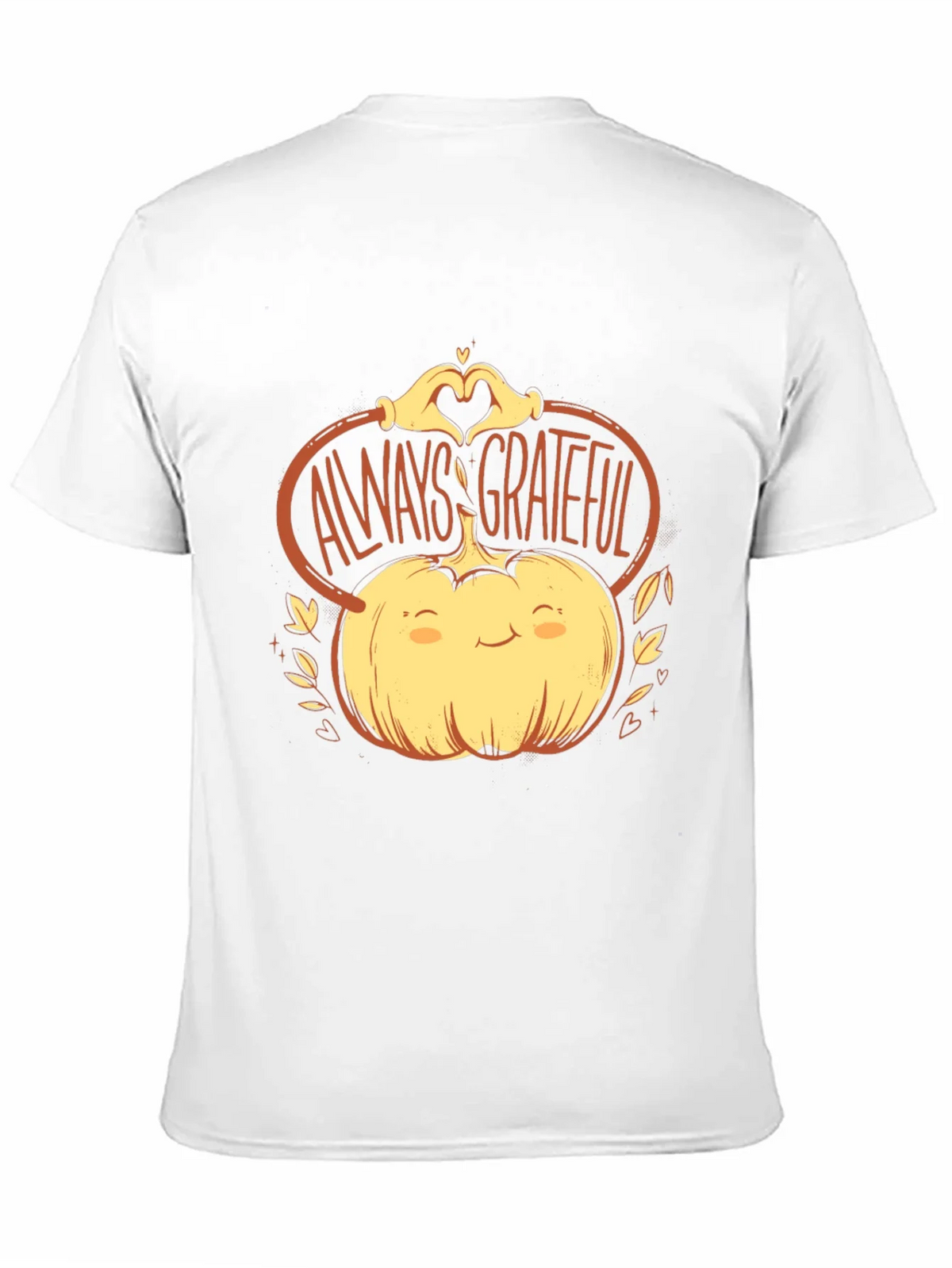 Always Grateful Pumpkin Graphic Tee - Thanksgiving product image 2