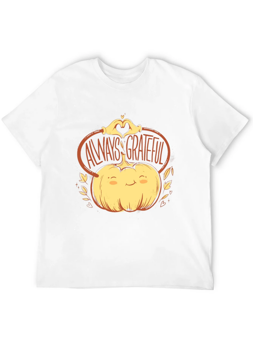 Always Grateful Pumpkin Graphic Tee - Thanksgiving product image 3