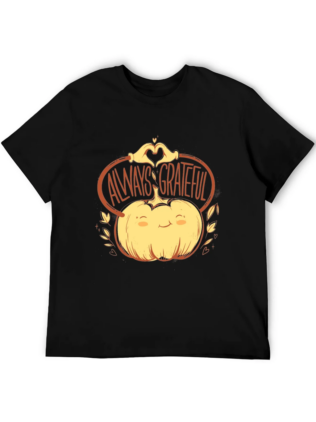 Always Grateful Pumpkin Graphic Tee - Thanksgiving product image 8