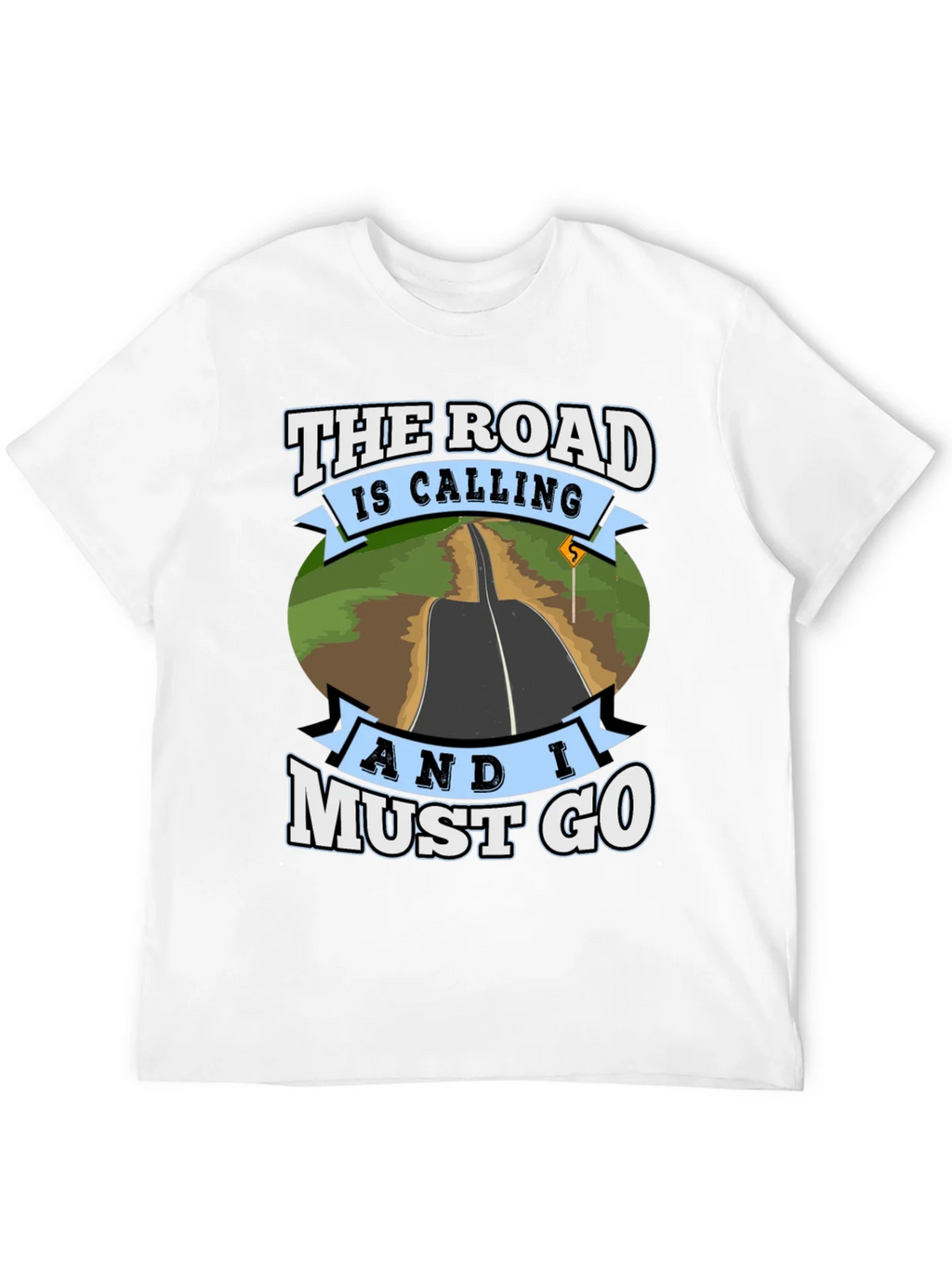 Road Calling Graphic T-Shirt product image 3