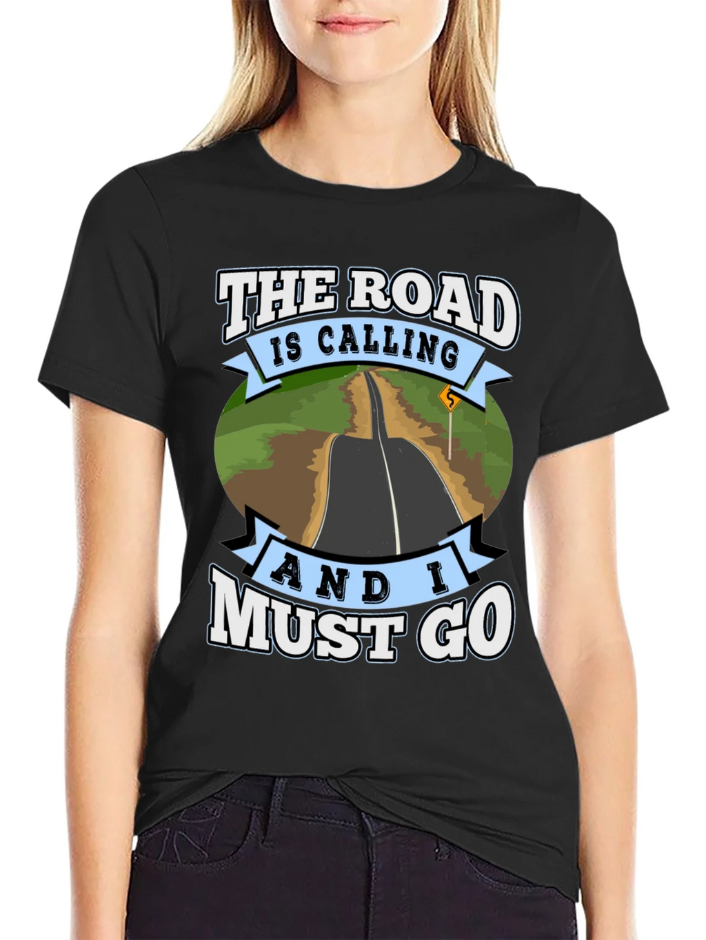 Road Calling Graphic T-Shirt product image 5