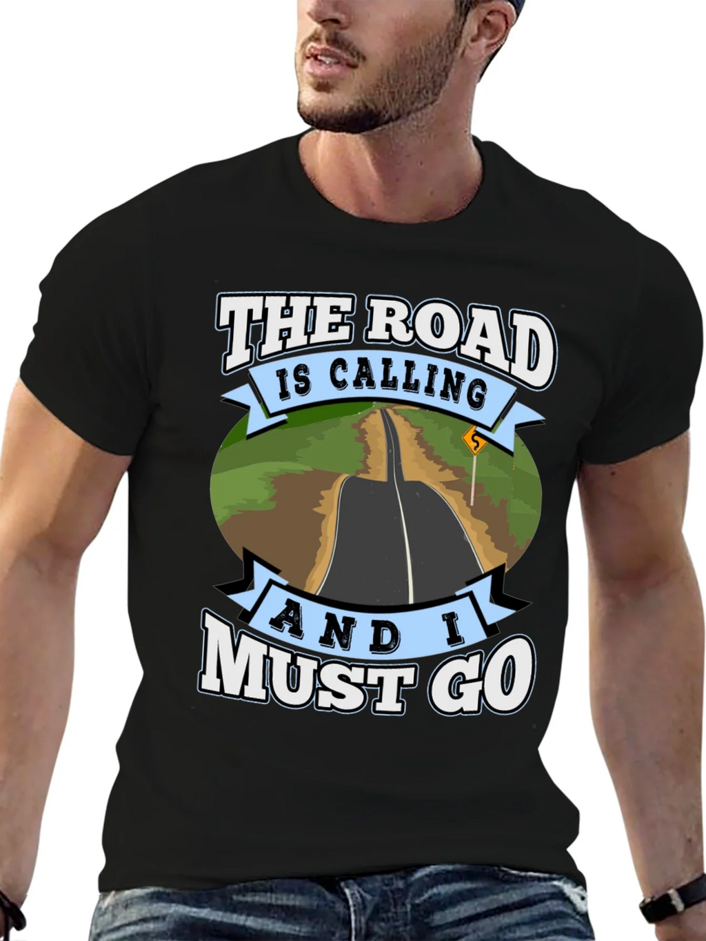 Road Calling Graphic T-Shirt product image 9