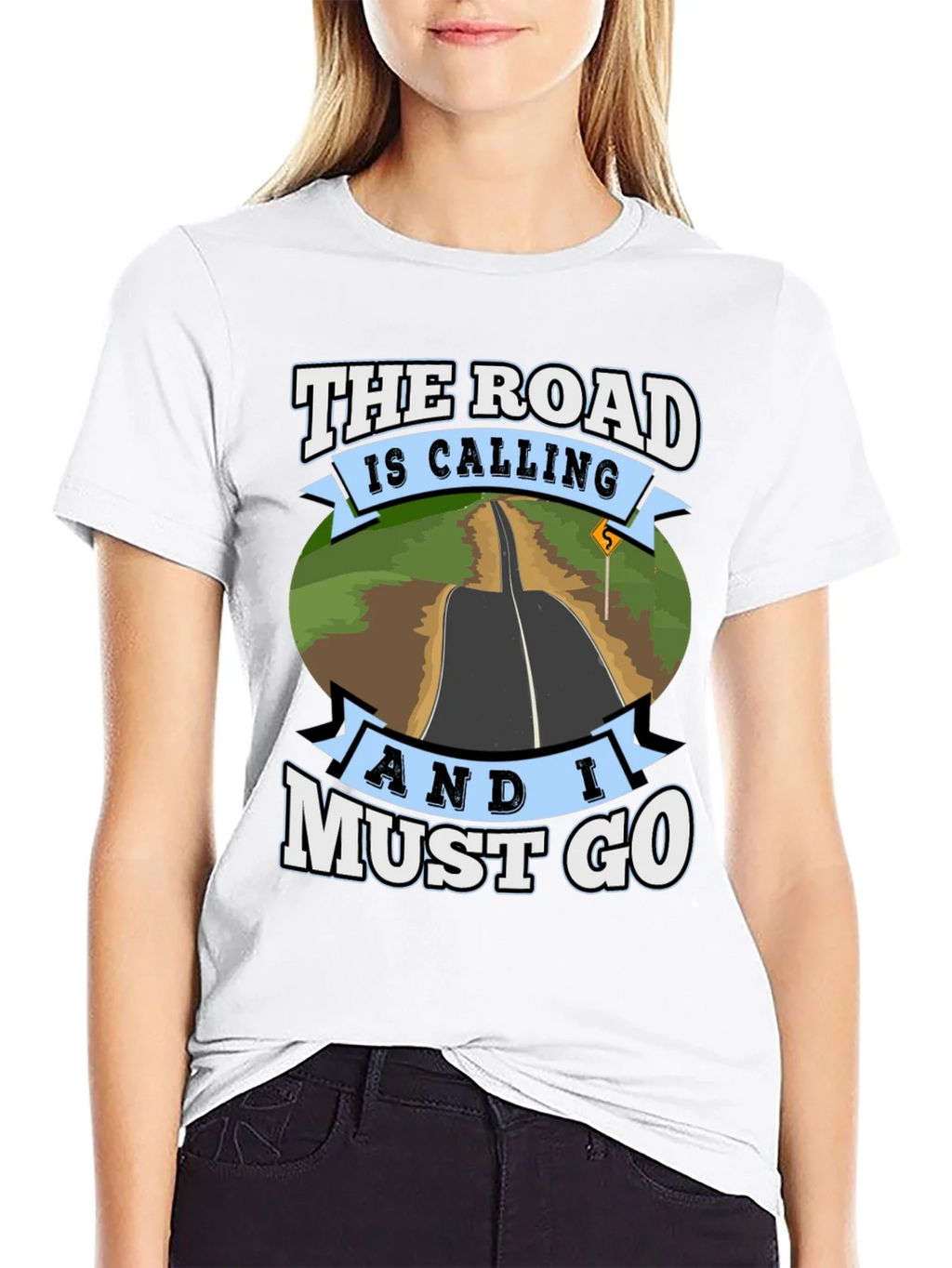 Road Calling Graphic T-Shirt product image 11