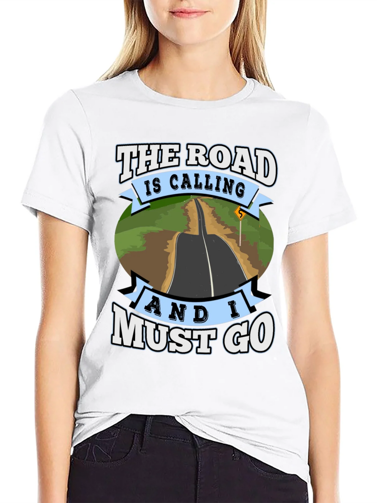 Road Calling Graphic T-Shirt product image 11