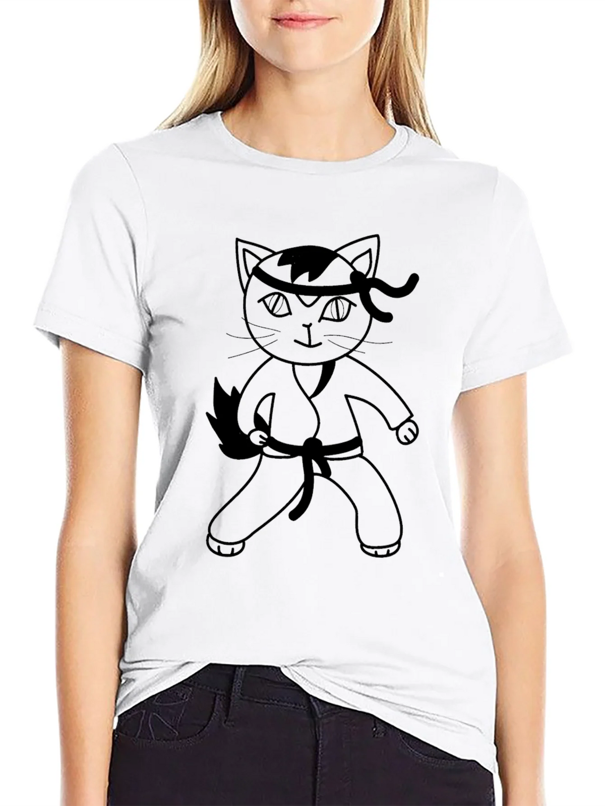 Ninja Cat T-Shirt - Martial Arts Kitten Tee product image 11