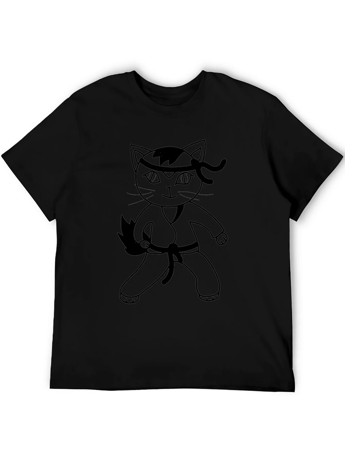 Ninja Cat T-Shirt - Martial Arts Kitten Tee product image 8
