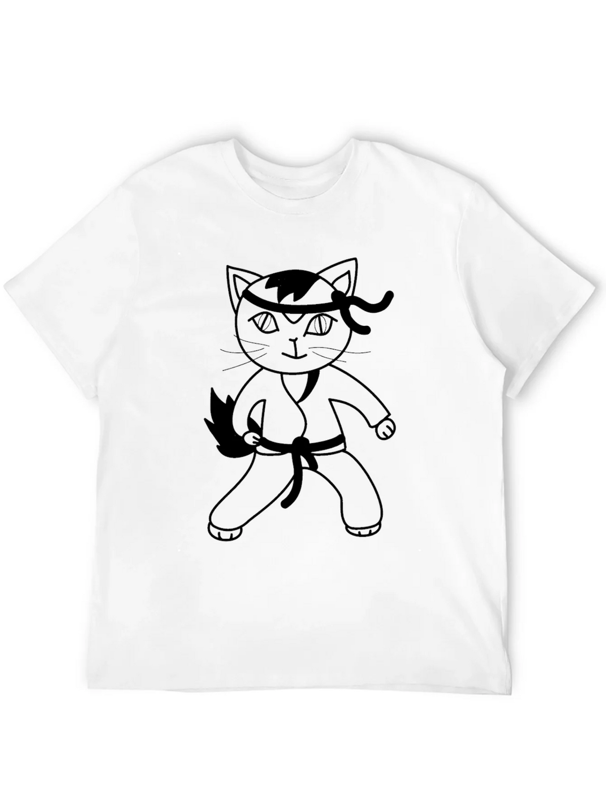 Ninja Cat T-Shirt - Martial Arts Kitten Tee product image 3