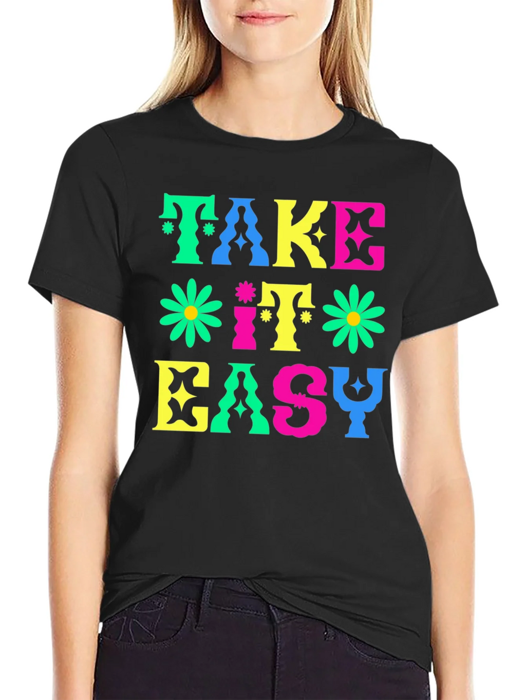 Retro Take It Easy Graphic T-Shirt product image 5