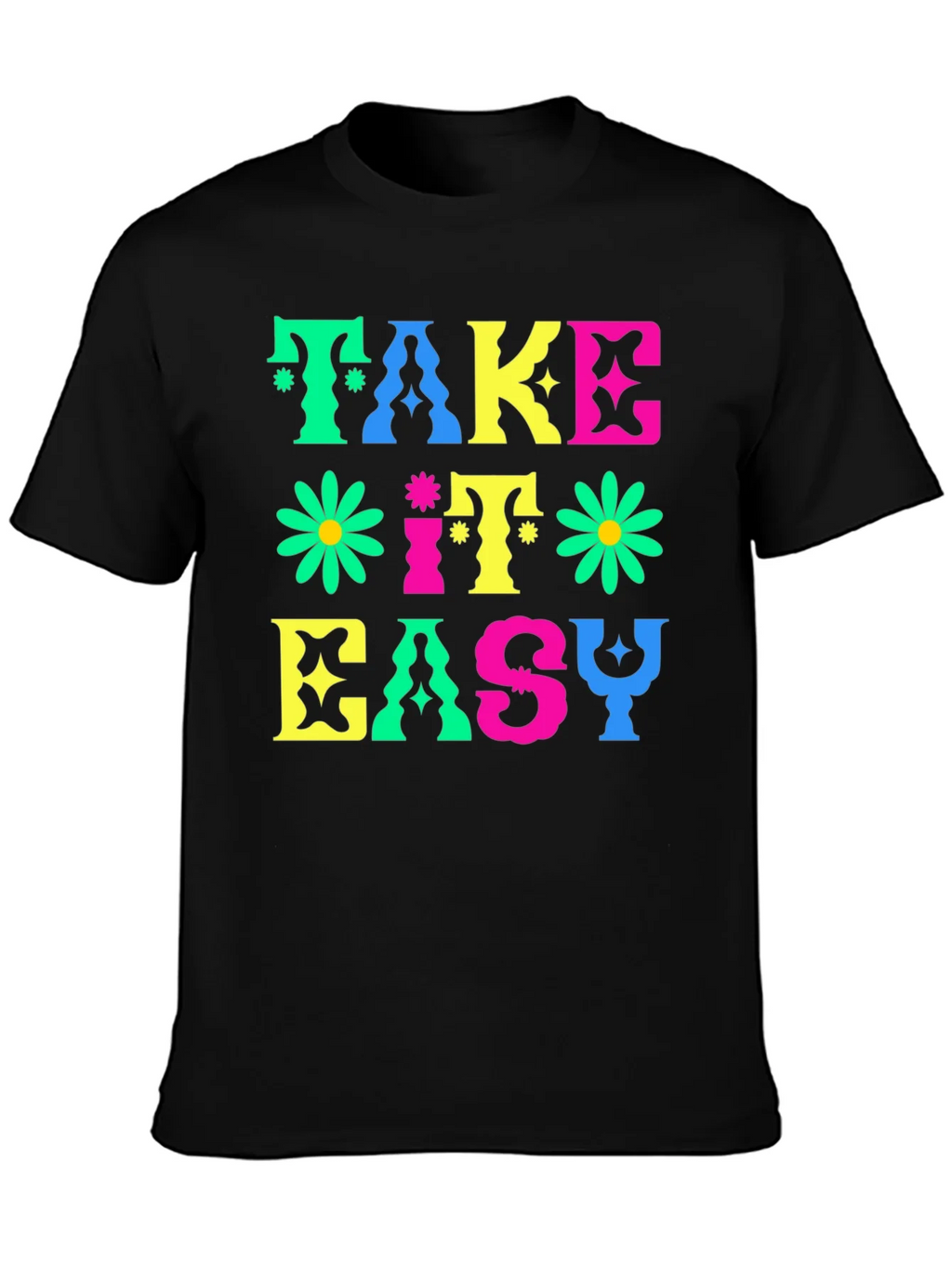 Retro Take It Easy Graphic T-Shirt product image 6