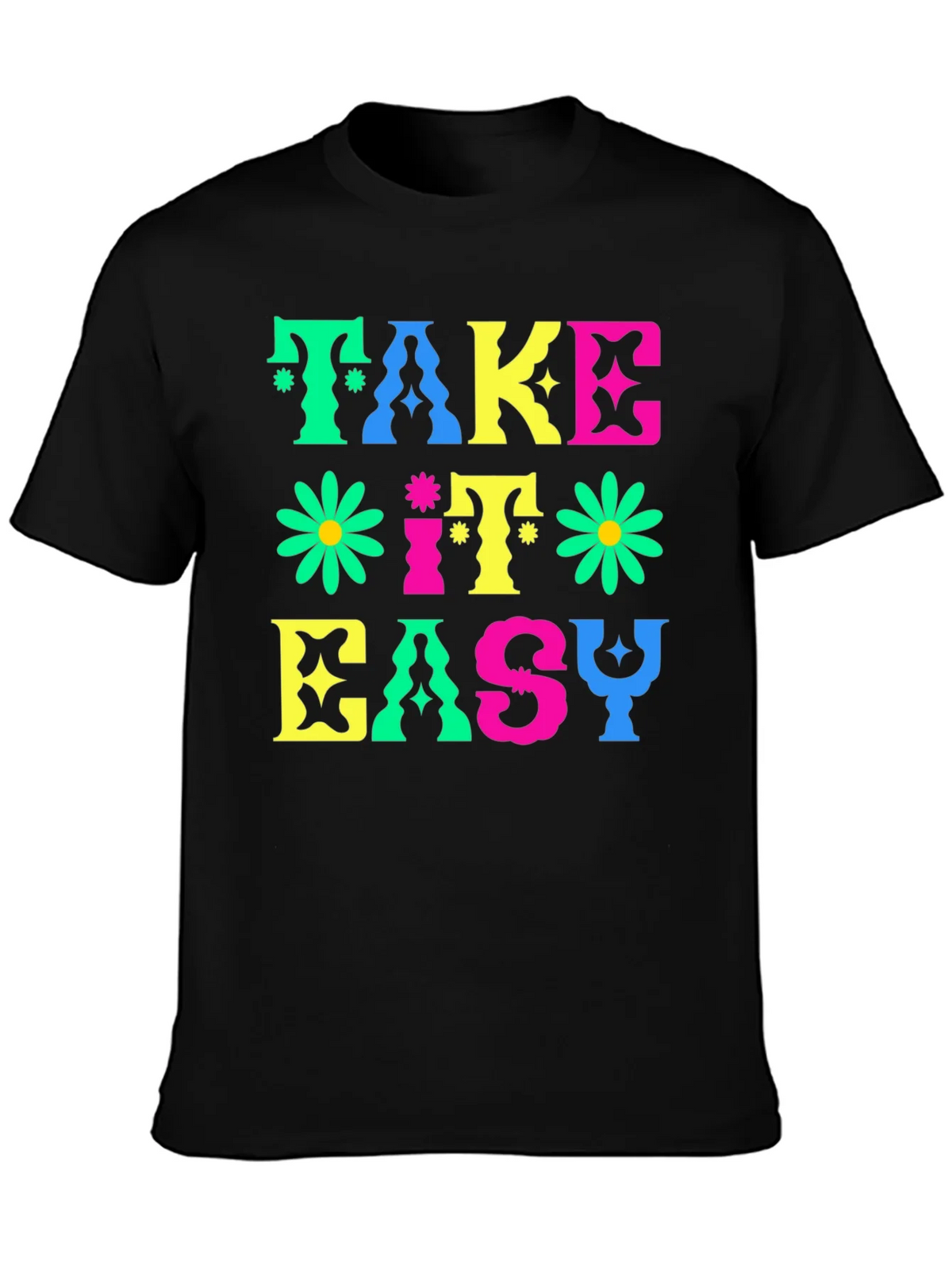 Retro Take It Easy Graphic T-Shirt product image 6