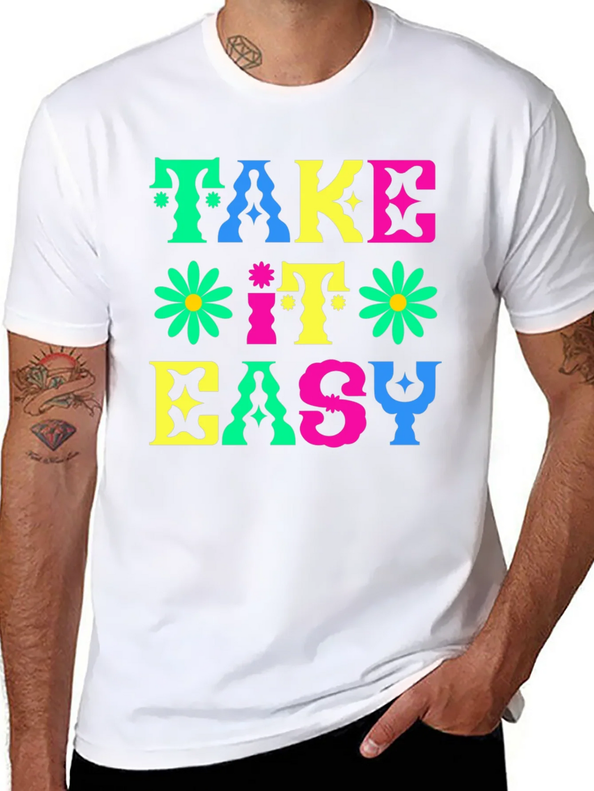 Retro Take It Easy Graphic T-Shirt product image 10