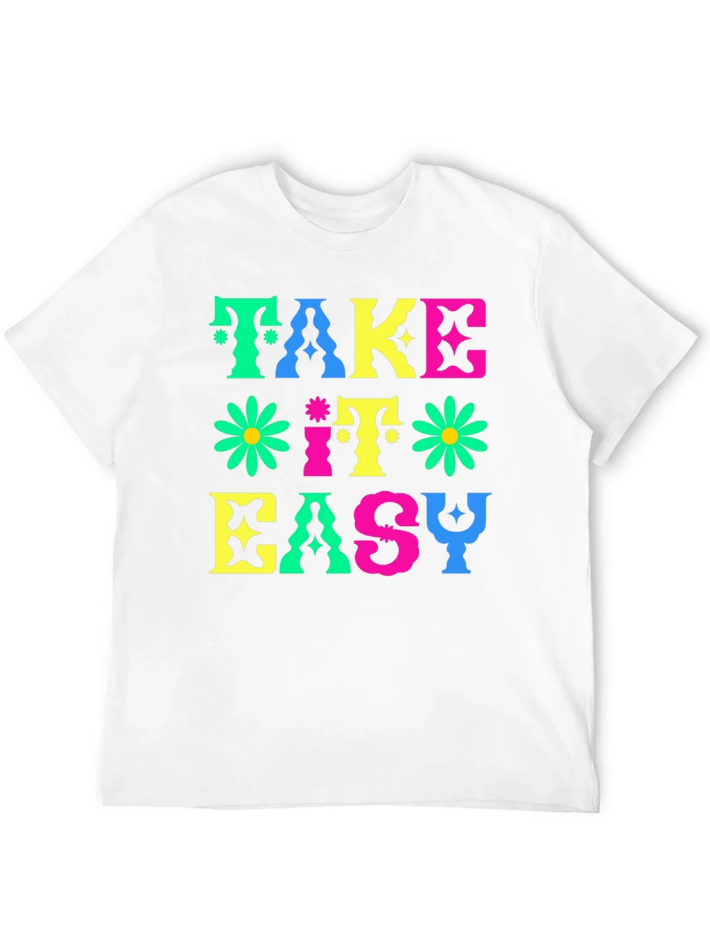 Retro Take It Easy Graphic T-Shirt product image 3