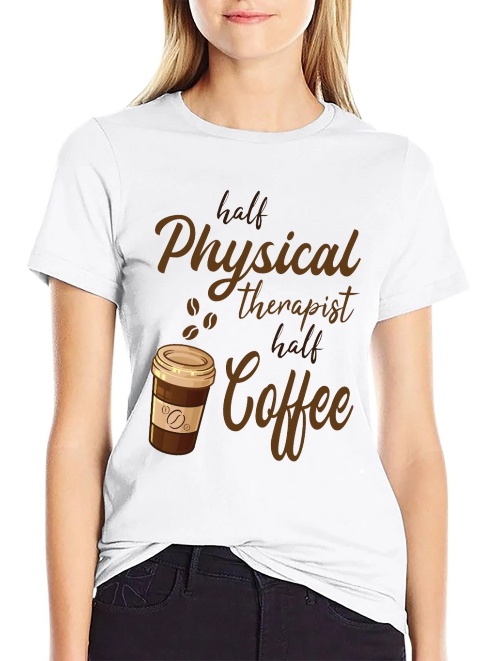 Physical Therapist Coffee Lover T-Shirt product image 11