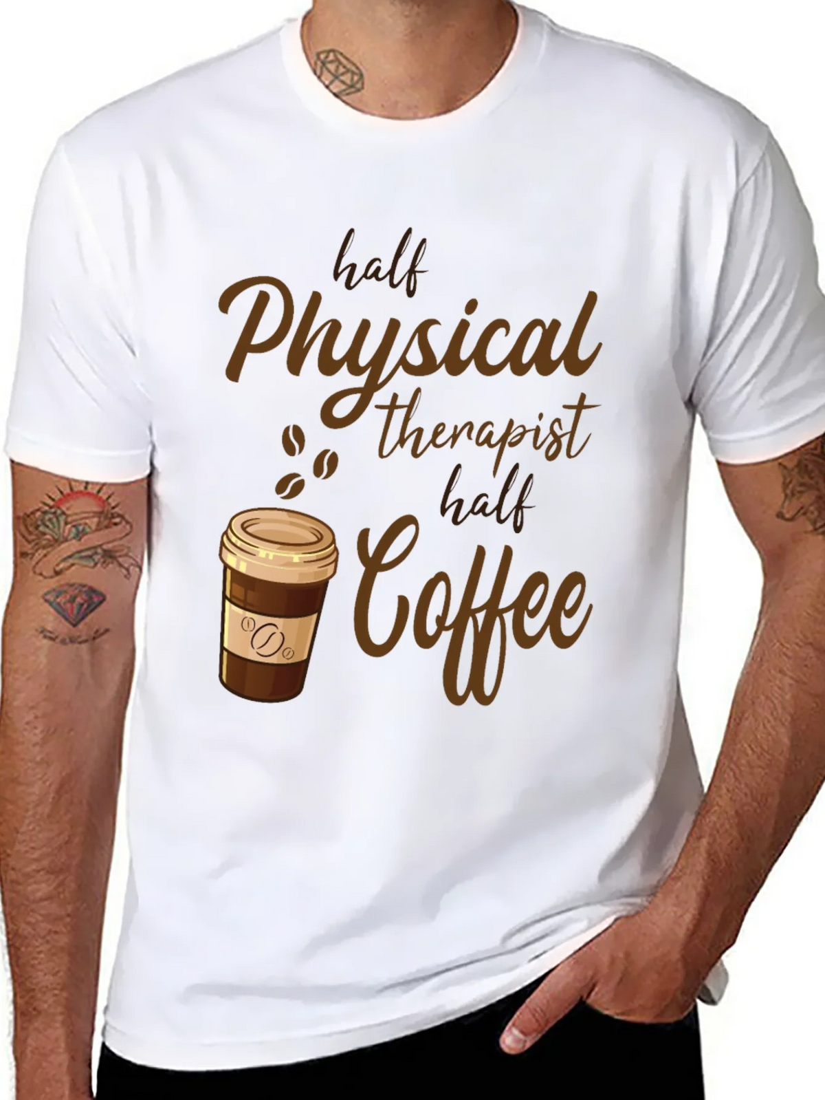 Physical Therapist Coffee Lover T-Shirt product image 10