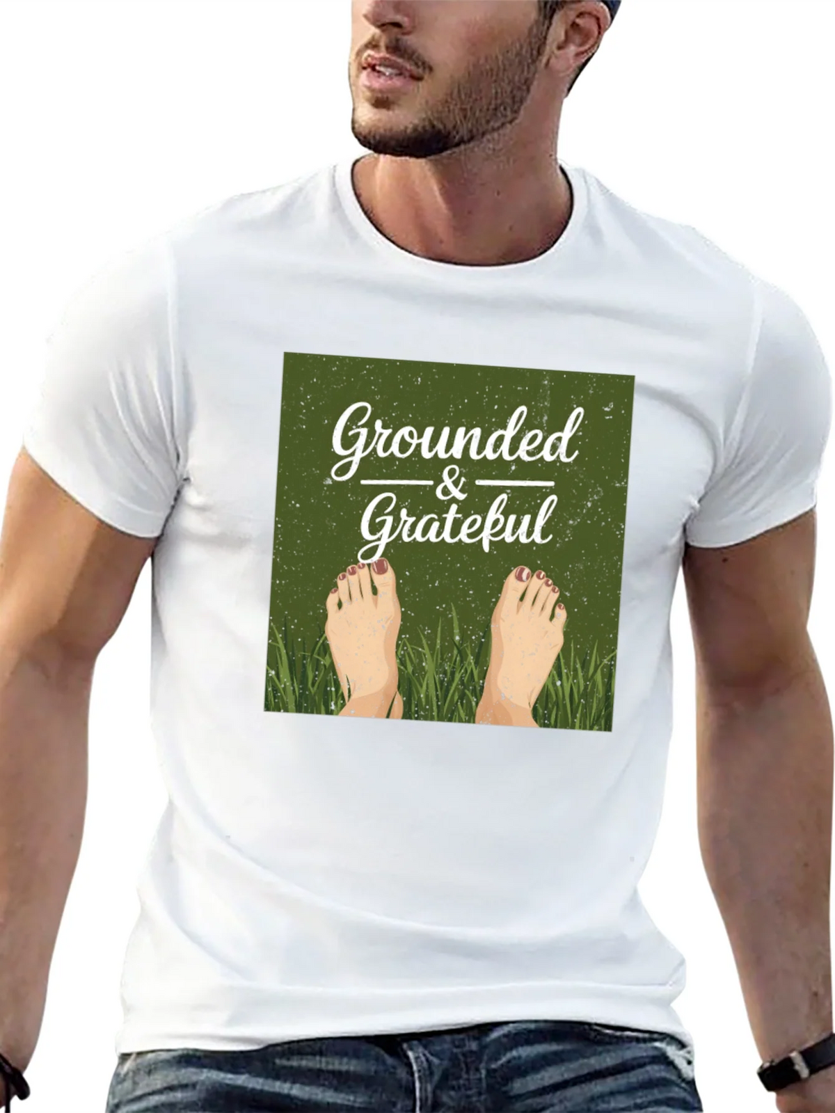 Grounded & Grateful Graphic Tee product image 4