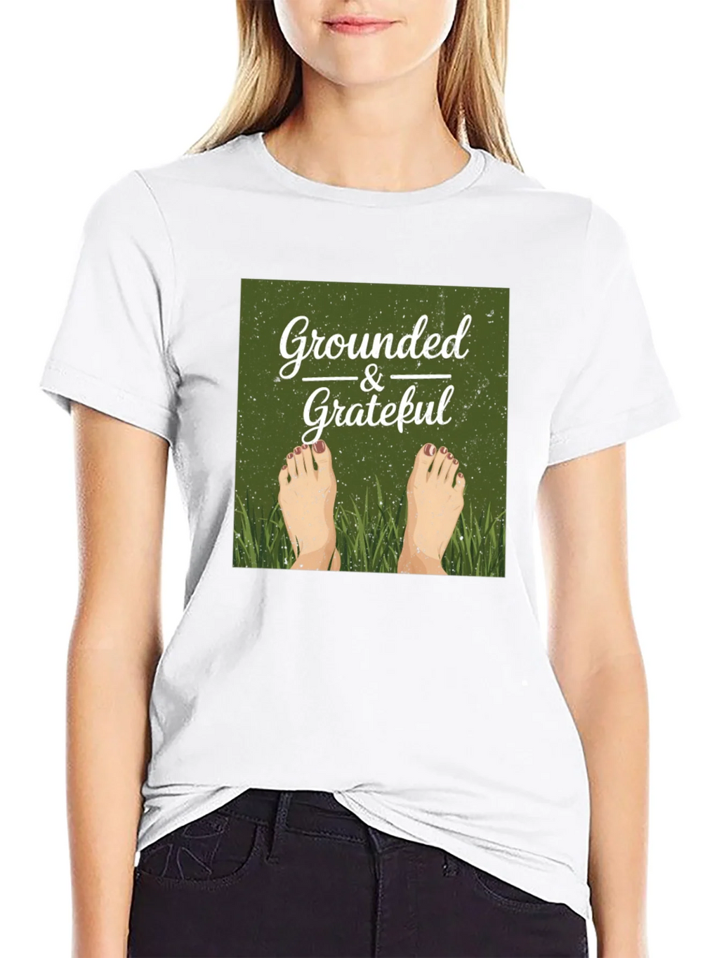 Grounded & Grateful Graphic Tee product image 11