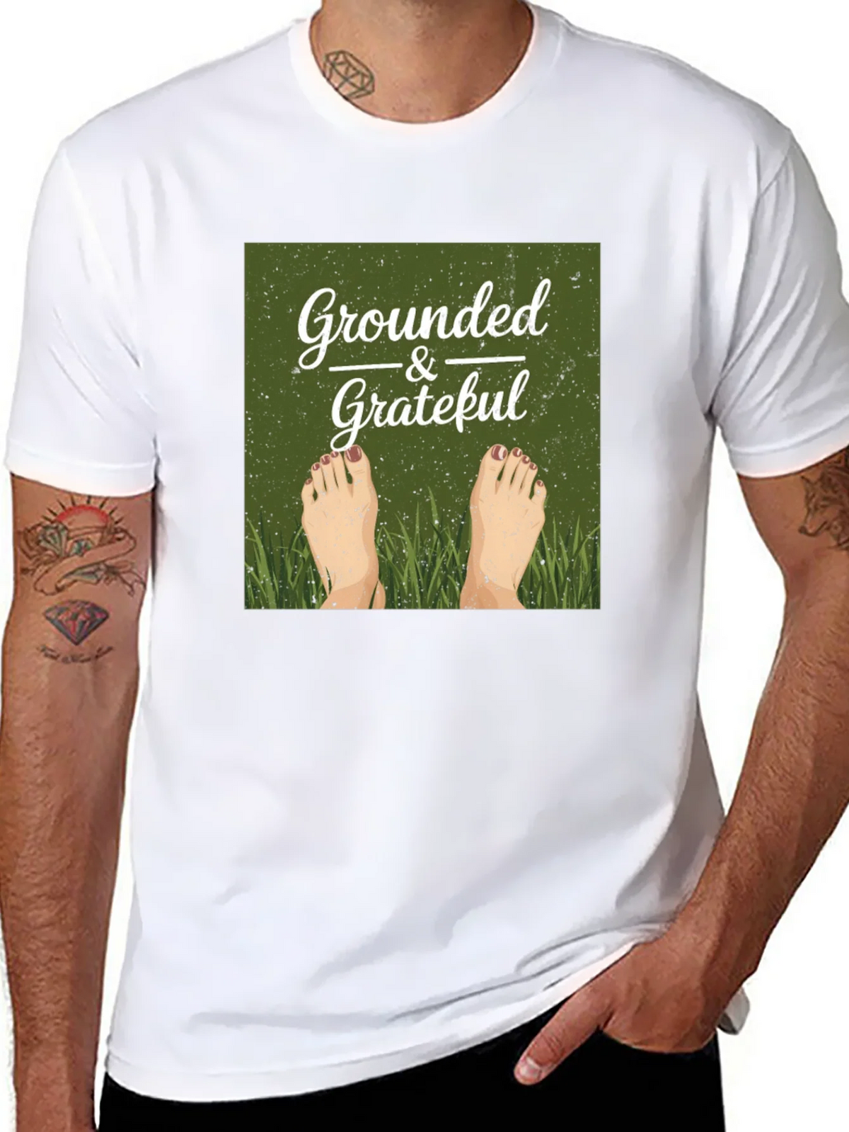 Grounded & Grateful Graphic Tee product image 10