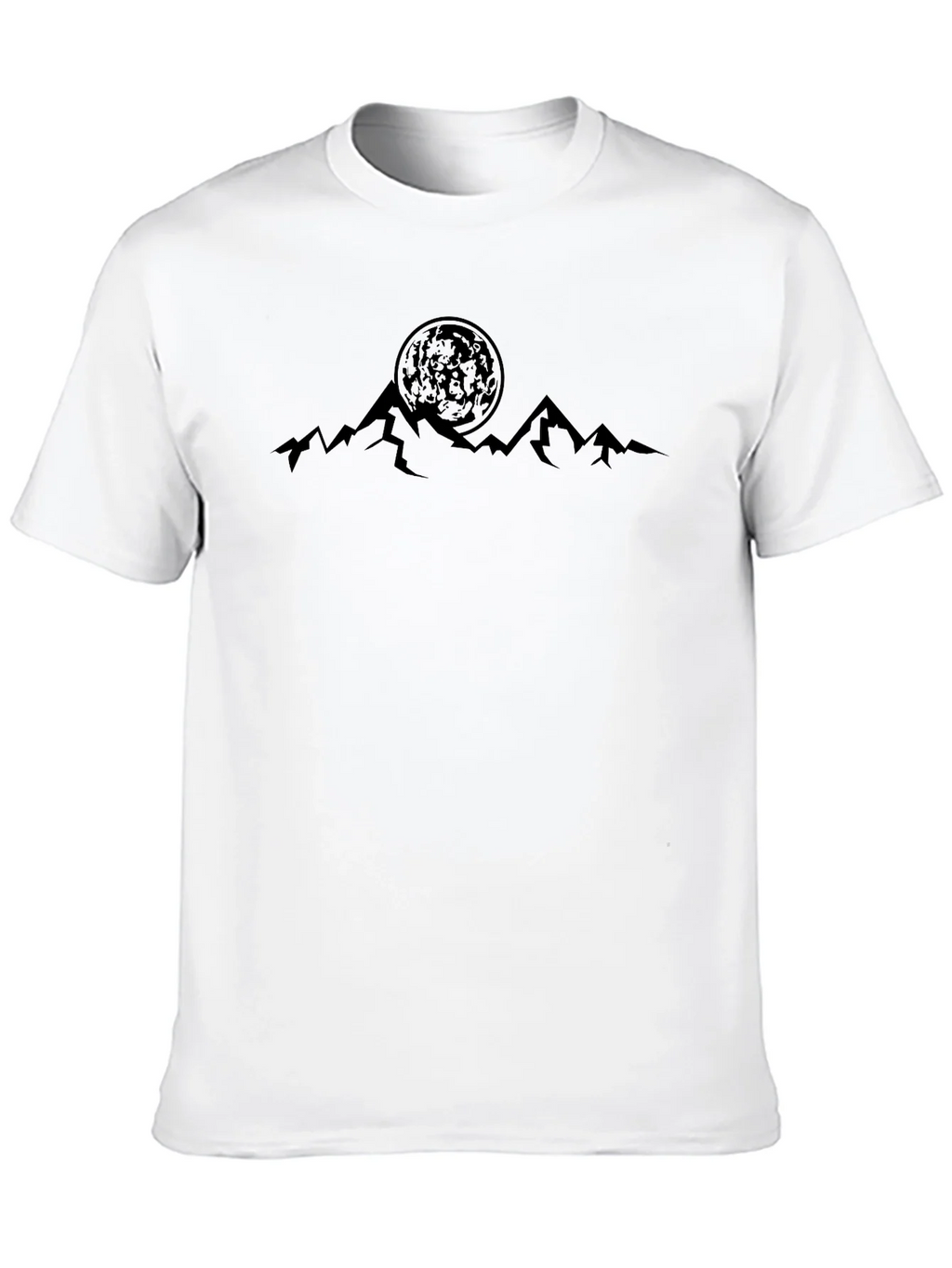 Mountain Moon Graphic Tee - Black product image 12