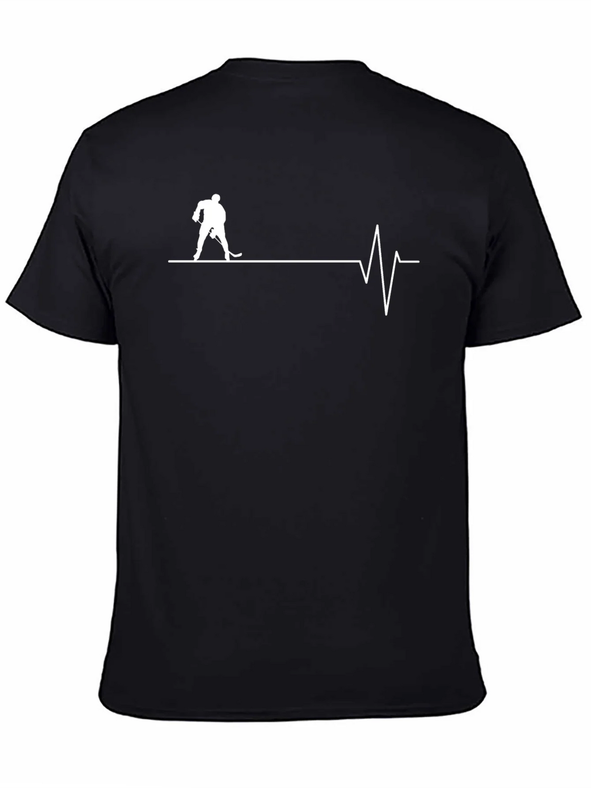 Hockey Heartbeat Graphic T-Shirt product image 7