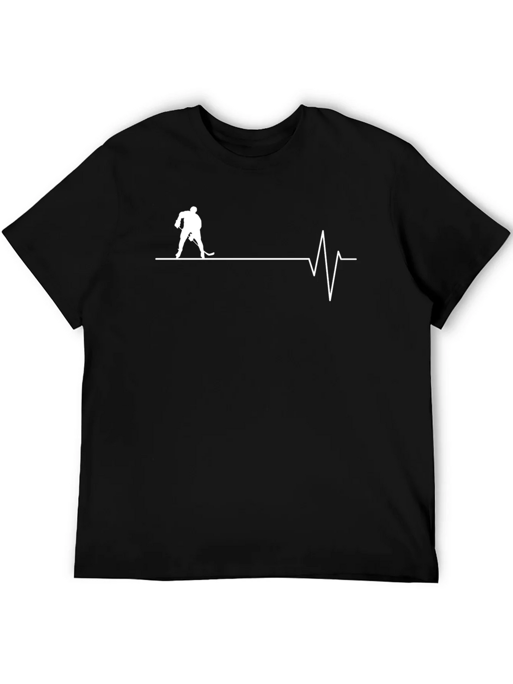 Hockey Heartbeat Graphic T-Shirt product image 8