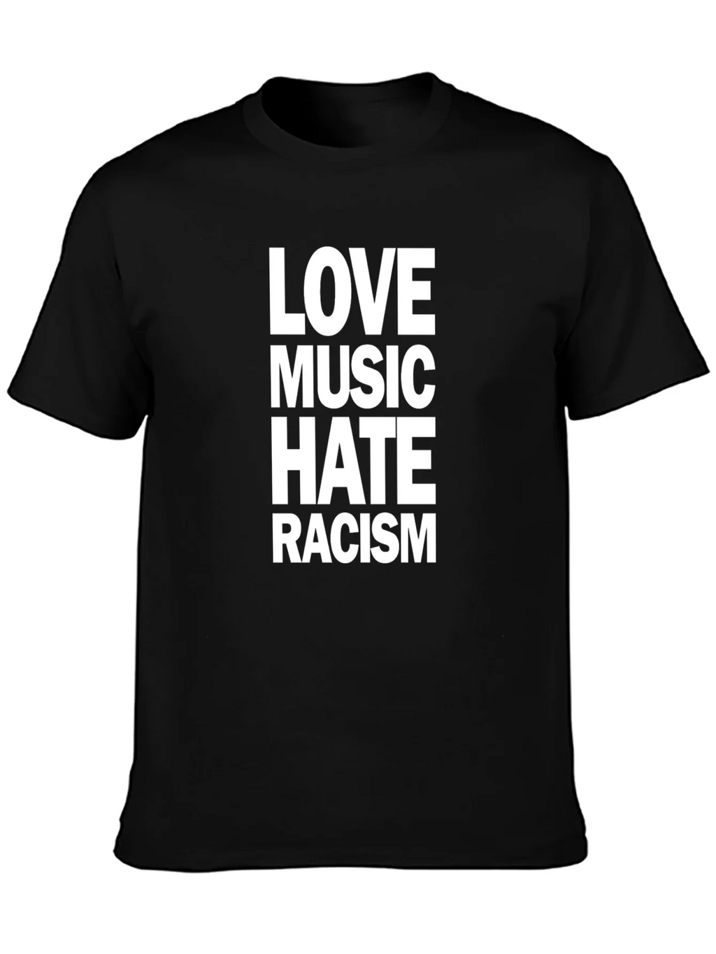 Love Music Hate Racism T-Shirt product image 6