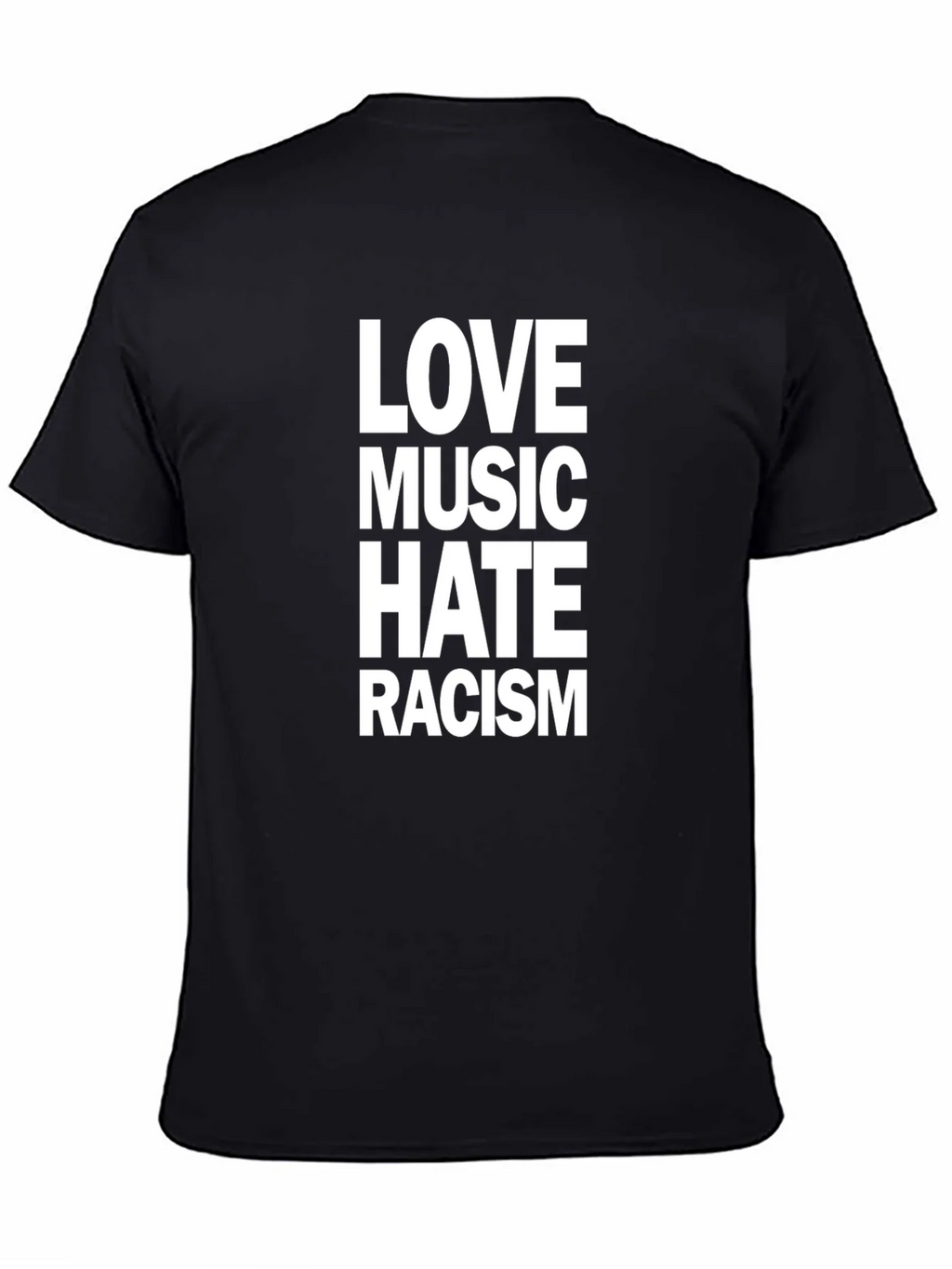 Love Music Hate Racism T-Shirt product image 7