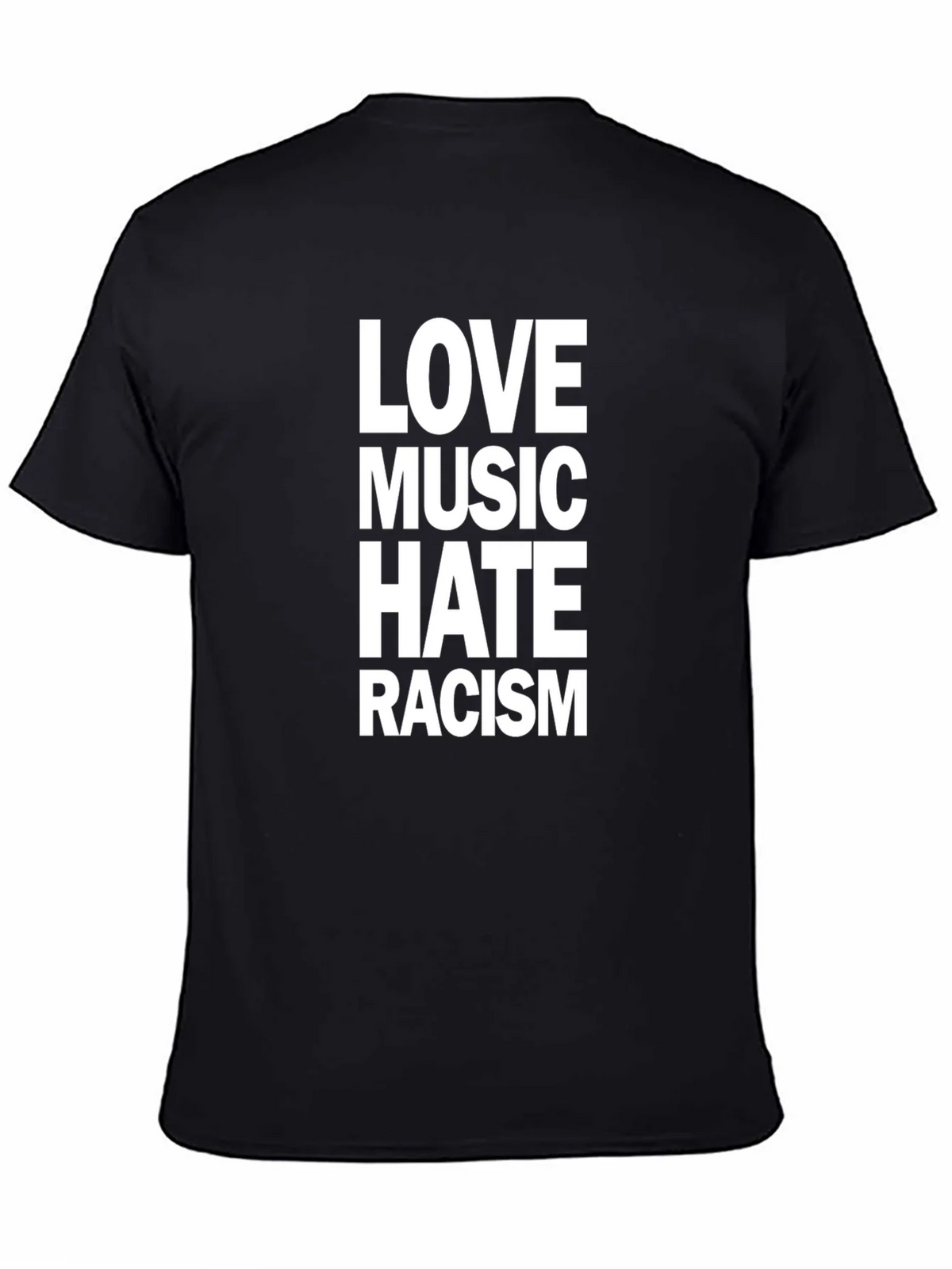 Love Music Hate Racism T-Shirt product image 7