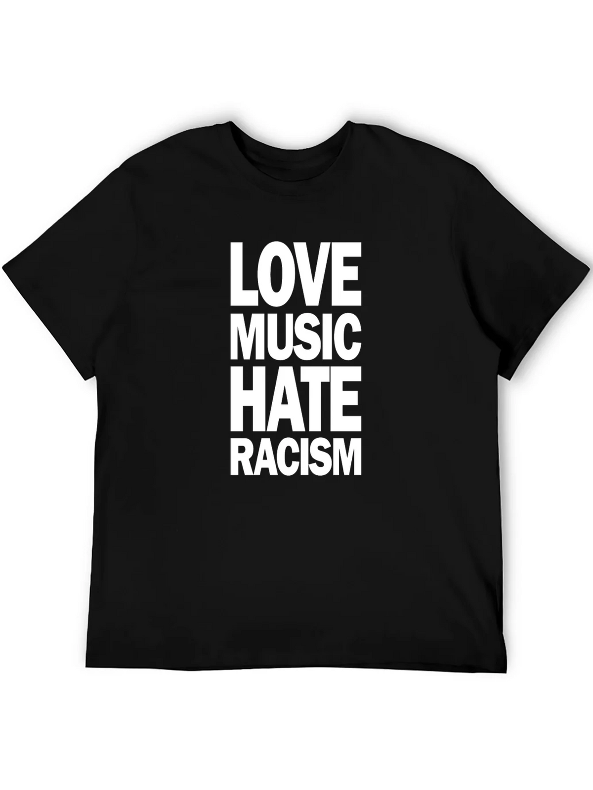 Love Music Hate Racism T-Shirt product image 8