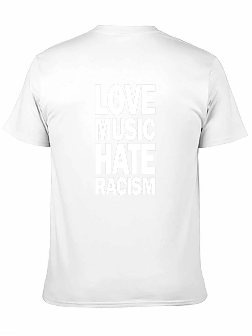 Love Music Hate Racism T-Shirt product image 2