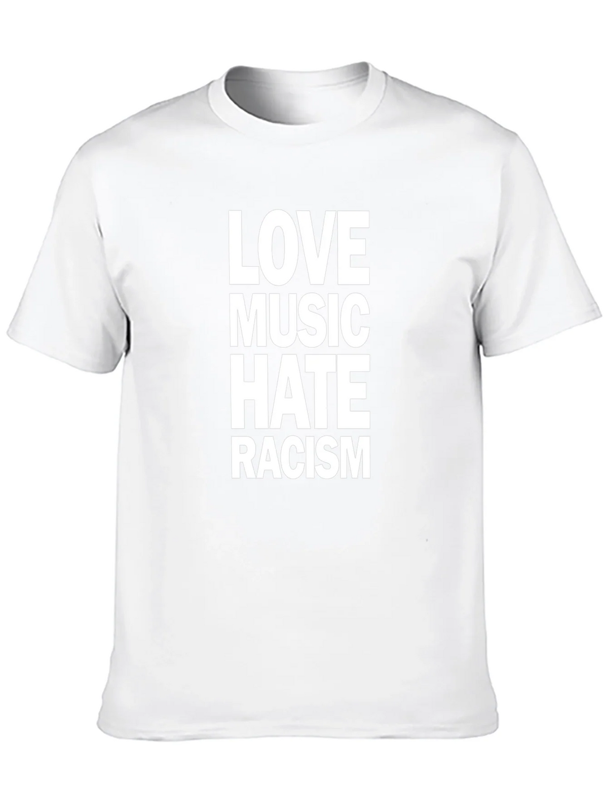 Love Music Hate Racism T-Shirt product image 12