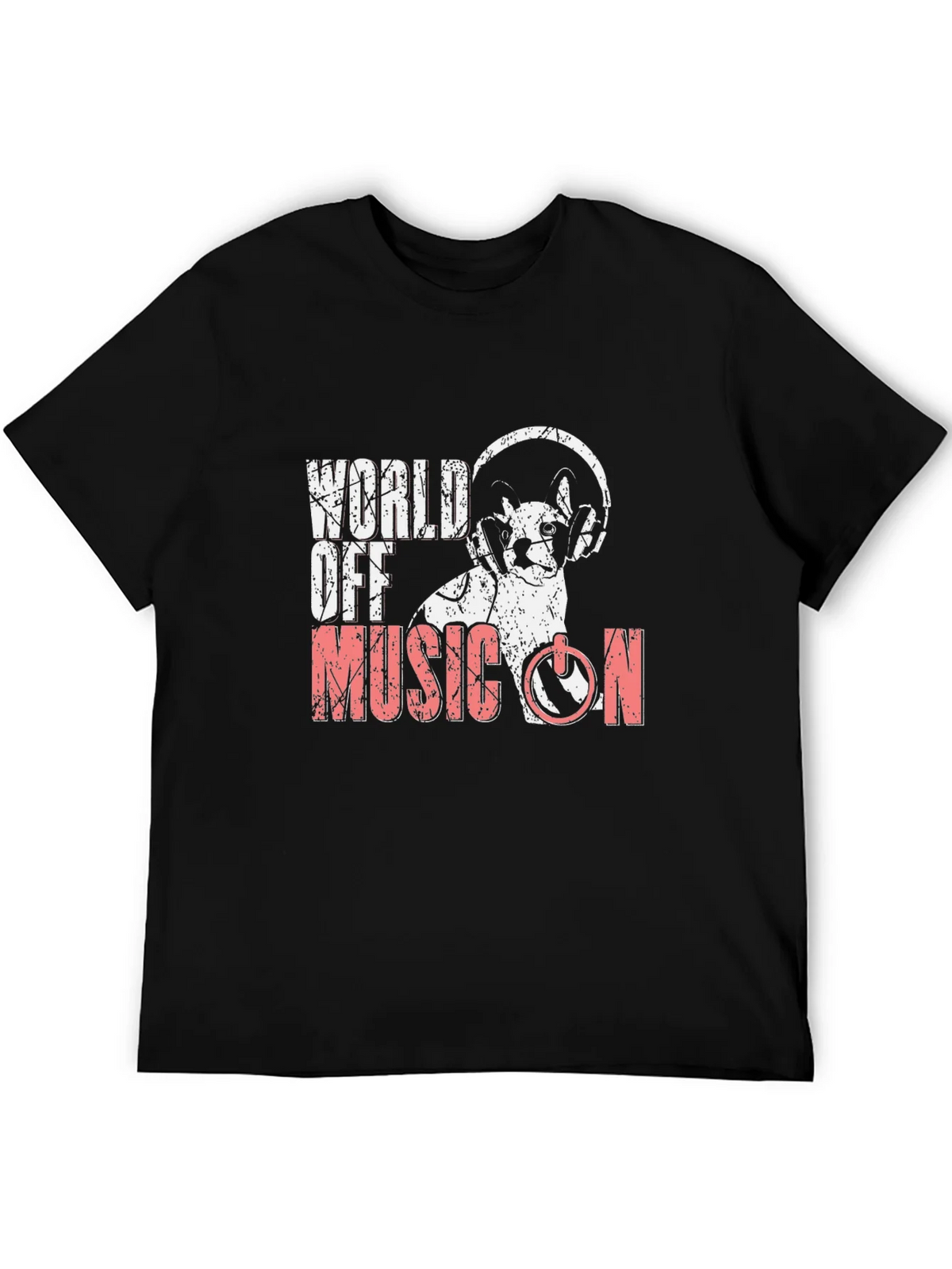 Music On T-Shirt - DJ Cat Headphones product image 7