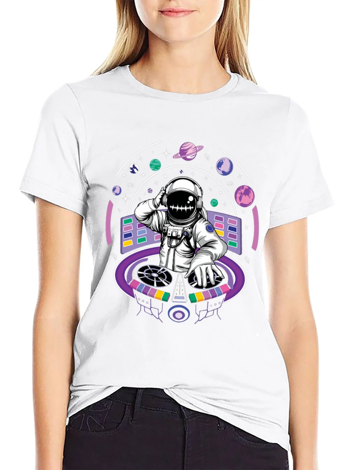 DJ Astronaut T-Shirt - Cosmic Beats product image 11