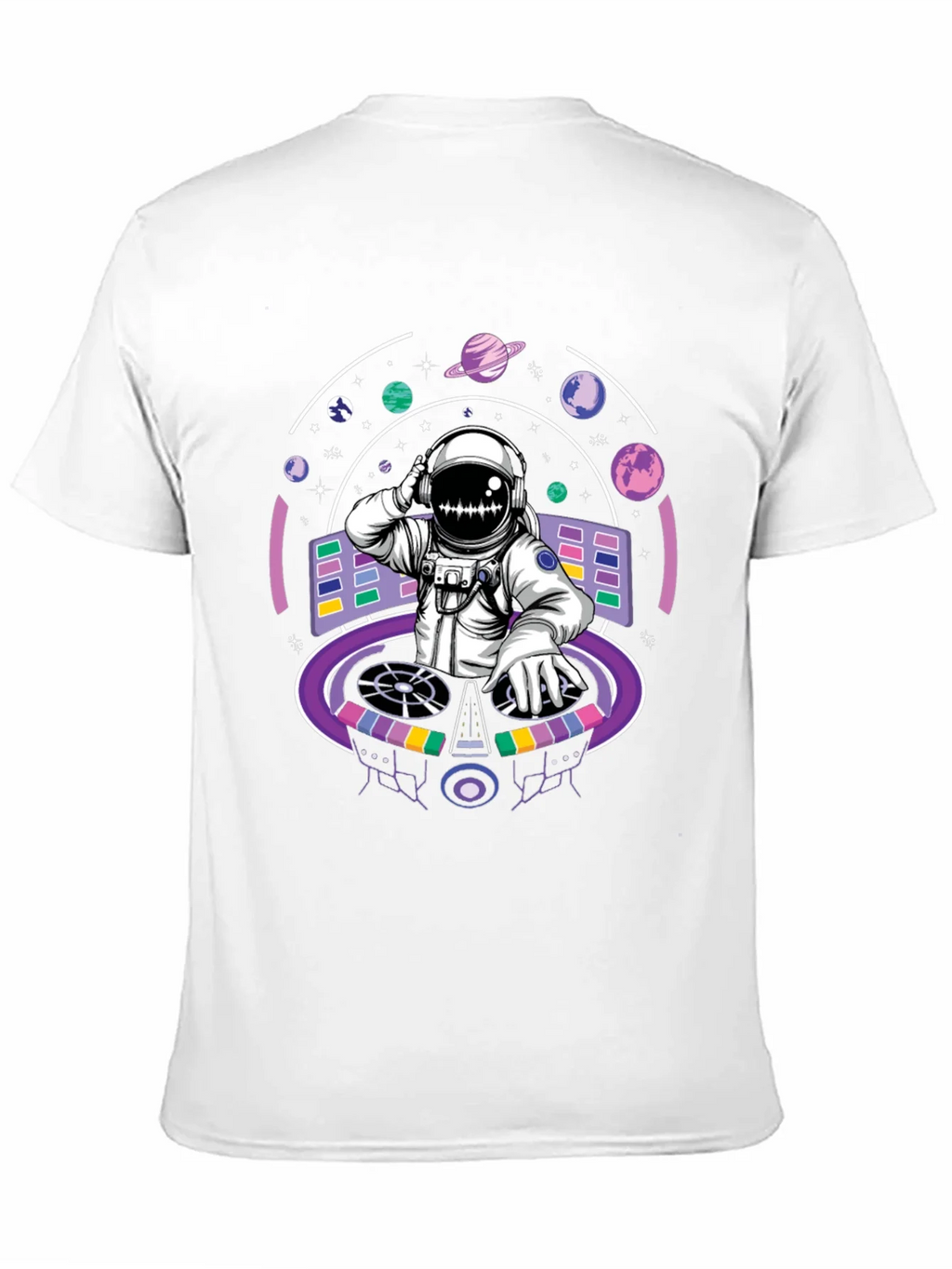 DJ Astronaut T-Shirt - Cosmic Beats product image 2