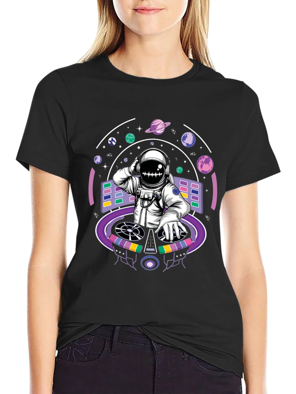 DJ Astronaut T-Shirt - Cosmic Beats product image 5