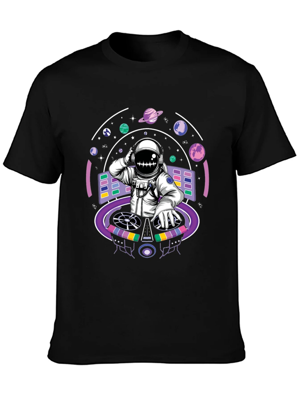 DJ Astronaut T-Shirt - Cosmic Beats product image 6