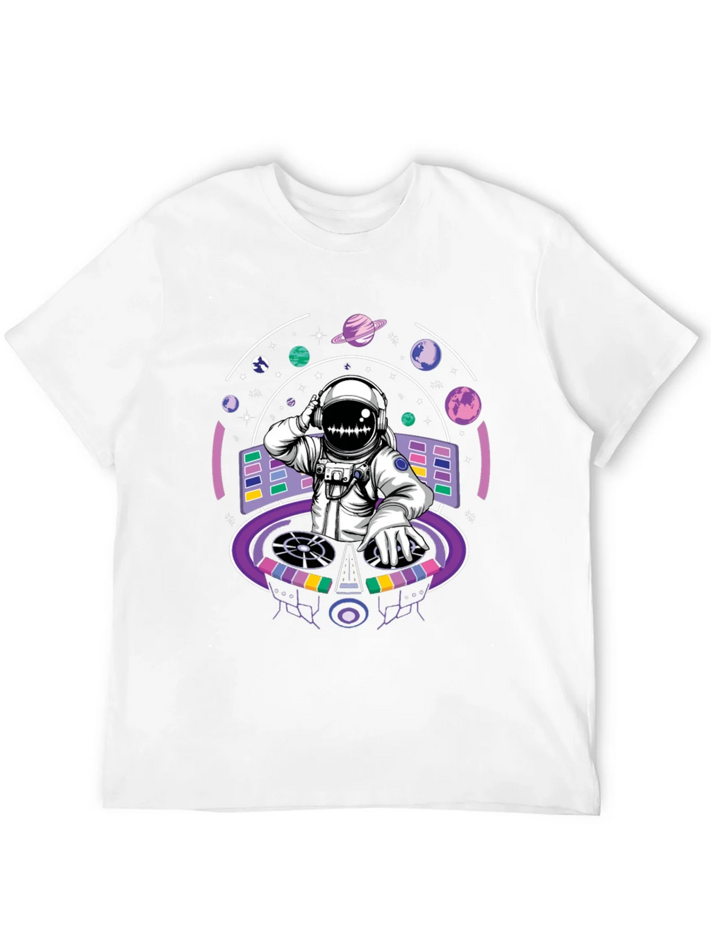 DJ Astronaut T-Shirt - Cosmic Beats product image 3