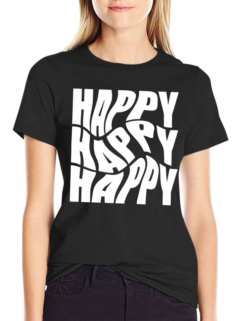 Happy T-Shirt - Graphic Tee product image 1