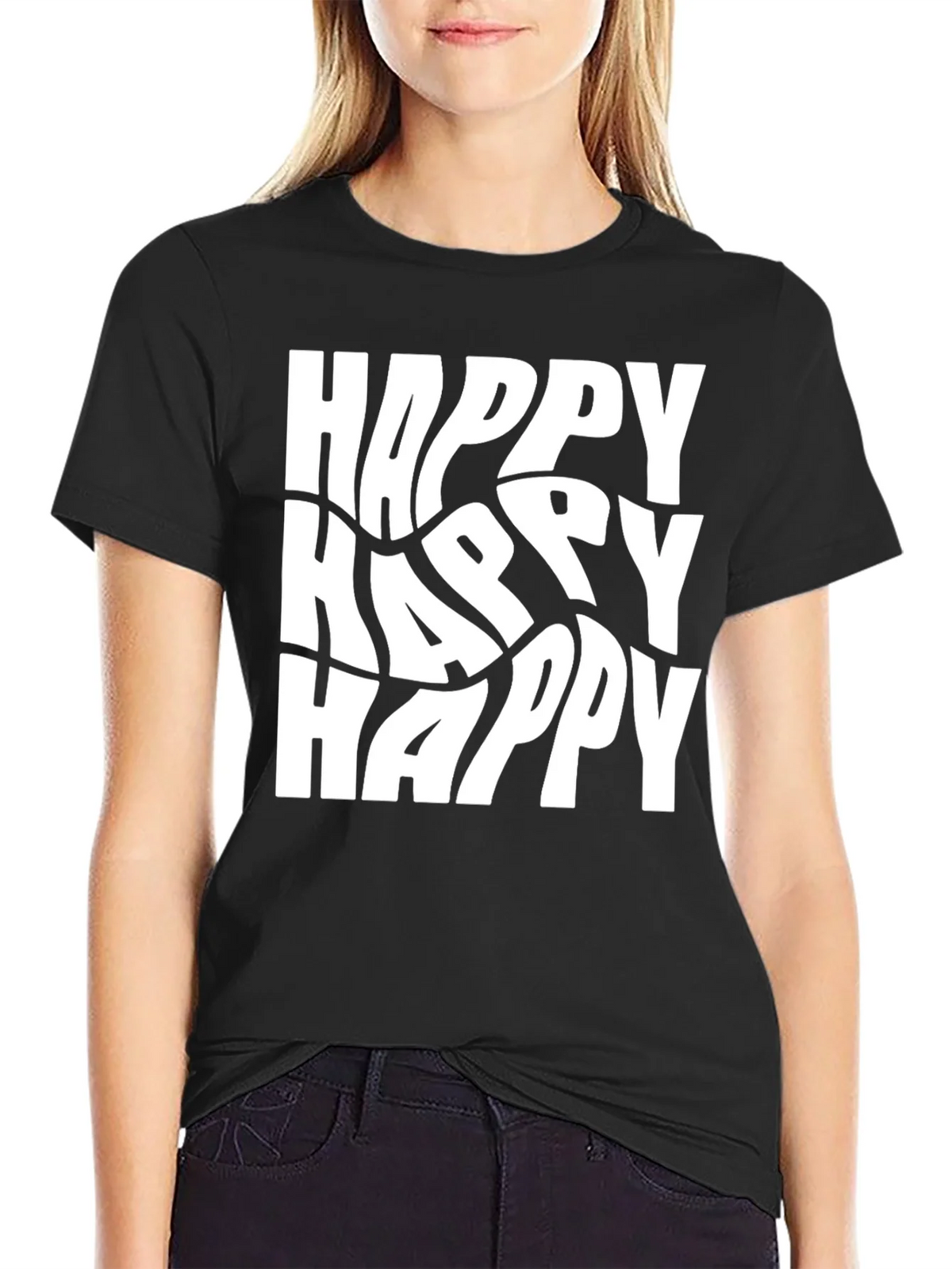 Happy T-Shirt - Graphic Tee product image 1