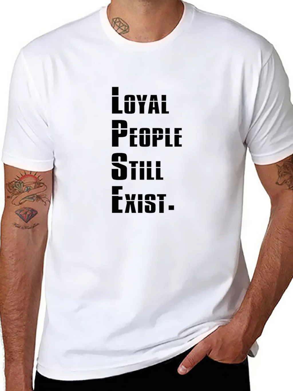 Loyal People Exist Graphic Tee product image 10