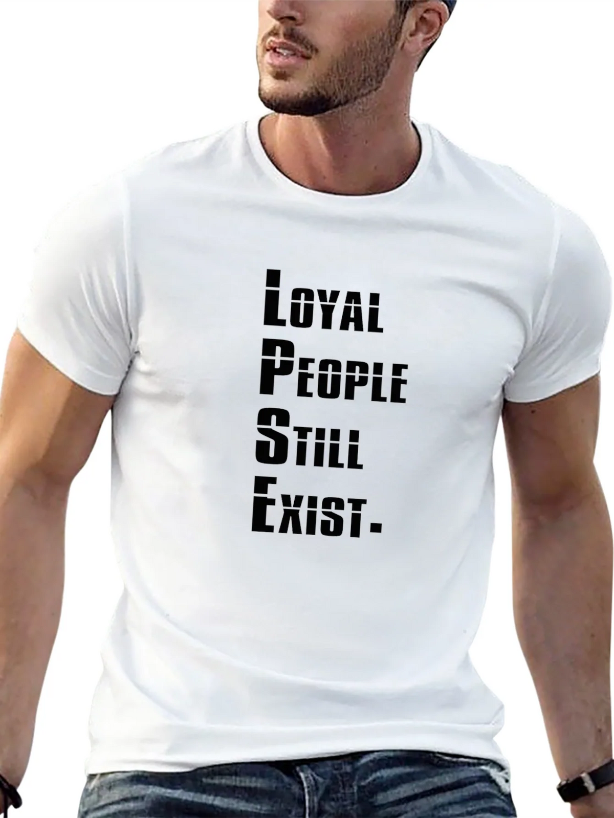 Loyal People Exist Graphic Tee product image 4